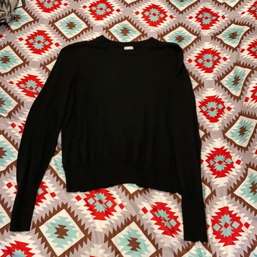 Black sweater